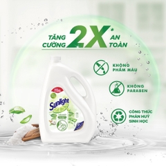 Nước Rửa Chén Bát Sunlight (Trắng) - Can 3.5Kg