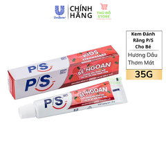 Kem Đánh Răng PS Cho Bé Hương Dâu - Tuýp 35G