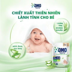 Nước Giặt OMO Matic Cho Quần Áo Bé - Túi 3.6Kg