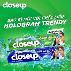 Kem Đánh Răng Closeup Tinh Thể Băng Tuyết - Tuýp 230G