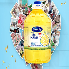 Dầu Ăn Simply Đậu Nành - Chai 5L