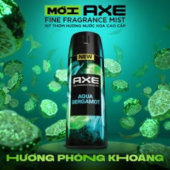 Xịt Thơm Nước Hoa AXE - Chai 135ML