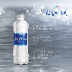 PEP Nước Uống Tinh Khiết Aquafina - Thùng 24 Chai x 500ML