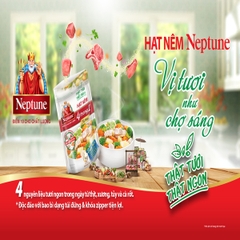 Hạt Nêm Neptune 4 trong 1 Vị Heo - Túi 500G