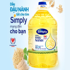 Dầu Ăn Simply Đậu Nành - Chai 5L