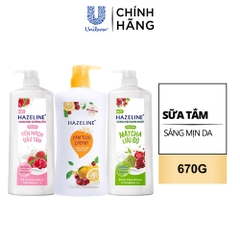 Sữa Tắm Hazeline - Chai 670G