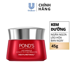 Kem Dưỡng Pond Age Miracle Ngăn Ngừa Lão Hoá 50X Hexyl-Retinol Ngày | Đêm - 45G