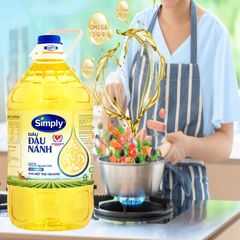 Dầu Ăn Simply Đậu Nành - Chai 5L
