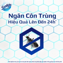 Nước Lau Sàn Sunlight BIOSHIELD Ngăn Côn Trùng Chanh Sả - Túi 3.4KG