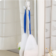 Túi Tạo Bọt Xà Phòng Tiện Lợi 2 Lớp Có Dây Rút Kích Thước 15x9cm Dạng Lưới - 1 Túi (Màu Ngẫu Nhiên)