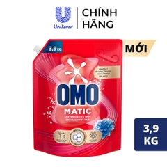 Nước Giặt OMO Matic Cửa Trên Sạch Thơm Vượt Trội - Túi 3.7KG