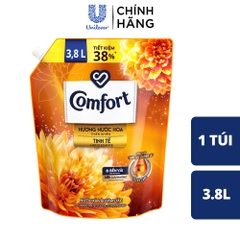 Nước Xả Vải Comfort Chăm Sóc Chuyên Sâu - Túi 3.7L
