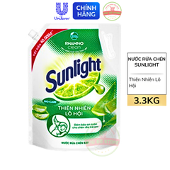 Nước Rửa Chén Bát Sunlight - Túi 3Kg