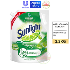 Nước Rửa Chén Bát Sunlight - Túi 3Kg