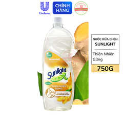 Nước Rửa Chén Bát Sunlight Thiên Nhiên - Chai 750G