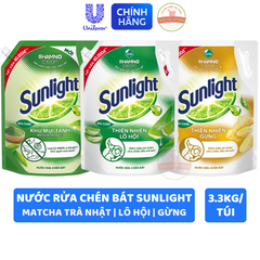 Nước Rửa Chén Bát Sunlight - Túi 3Kg
