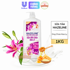 Sữa Tắm Dưỡng Thể Hazeline - Chai 1KG