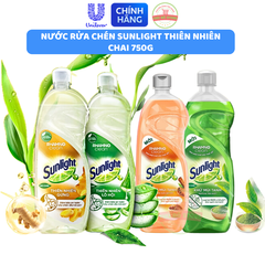 Nước Rửa Chén Bát Sunlight Thiên Nhiên - Chai 750G