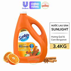 Nước Lau Sàn Sunlight - Can 3.4Kg
