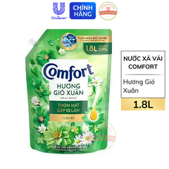 Nước Xả Vải Comfort Chăm Sóc Chuyên Sâu - Túi 1.8L