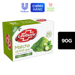 Bánh Xà Phòng Lifebuoy Matcha Khổ Qua 90G