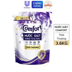 Nước Giặt Comfort Dưỡng Vải Đa Năng Sạch Thơm Tưới Màu - Túi 3.6KG
