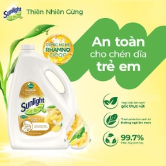 Nước Rửa Chén Bát Sunlight Gừng - Túi 3.3KG