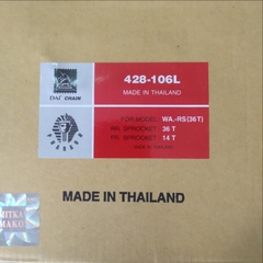 Bộ nhông xích RS/s110 DAI ThaiLan