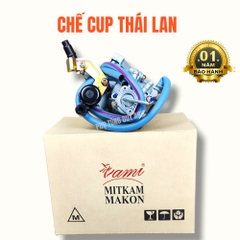 Chế hòa khí Cúp 81/82 , bình xăng con hiệu Mitkammacon Thái Lan