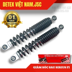 Giảm xóc sau Detex Si FI (đen) - (T10)
