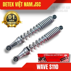 Giảm xóc sau Detex WA S 110 (bạc) - (T10)