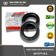 Phớt giảm sóc  Dream Wave SYM  26*37*10.5