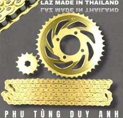 Nhông xích LAZ Exciter 4  vàng 15-39-114