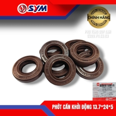 Phớt cần đề(Phớt cần khởi động) SYM 13.7*24*5