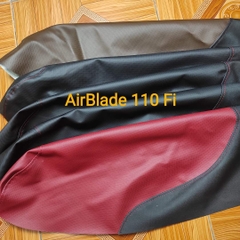 Vỏ yên Airblade béo- đỏ