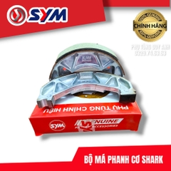 Bộ Má Phanh Cơ Shark SYM