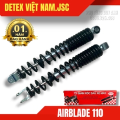 Giảm xóc sau Detex Air110 (đen)-(T10)