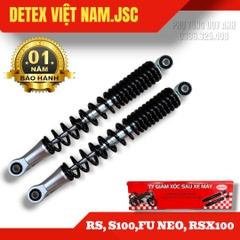 Giảm xóc sau Detex RS (đen) - (T10)