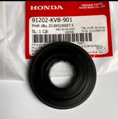 Phớt dầu 20.8X52X6X7.5 (Phớt dên 52) Honda chính hãng