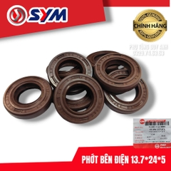 Phớt cần đề(Phớt cần khởi động) SYM 13.7*24*5