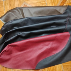 Vỏ yên Airblade béo- đỏ