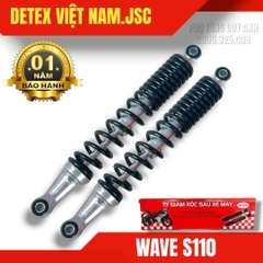 Giảm xóc sau Detex WA S 110 (đen) - (T10)