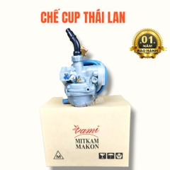 Chế hòa khí Cúp 81/82 , bình xăng con hiệu Mitkammacon Thái Lan