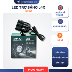 Trợ sáng BMU L4X T6-4B kính tím Purple
