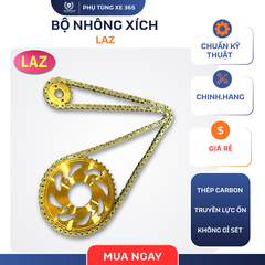 Nhông xích LAZ Exciter 5 vàng 14-38-114