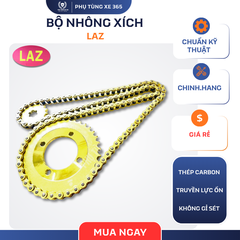 Nhông xích LAZ Exciter 5 vàng 14-38-114