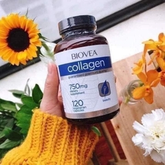 Viên uống Biovea Collagen 750mg đẹp da, ngăn ngừa viêm xương khớp