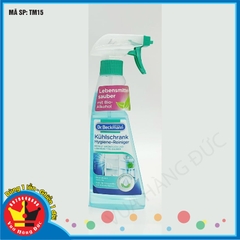 DUNG DỊCH VỆ SINH TỦ LẠNH DR.BECKMANN - 250ml  [Xách tay Đức giá gốc]