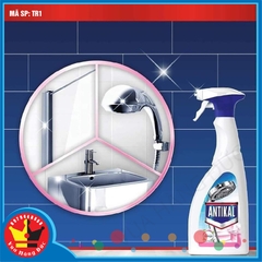 CHAI XỊT ANTIKAL VỆ SINH & CHỐNG ĂN MÒN INOX 700ml