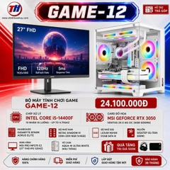 PC Game 12 i5-14400F/ VGA RTX 3050 6GB + Màn Hình MSI Pro MP275